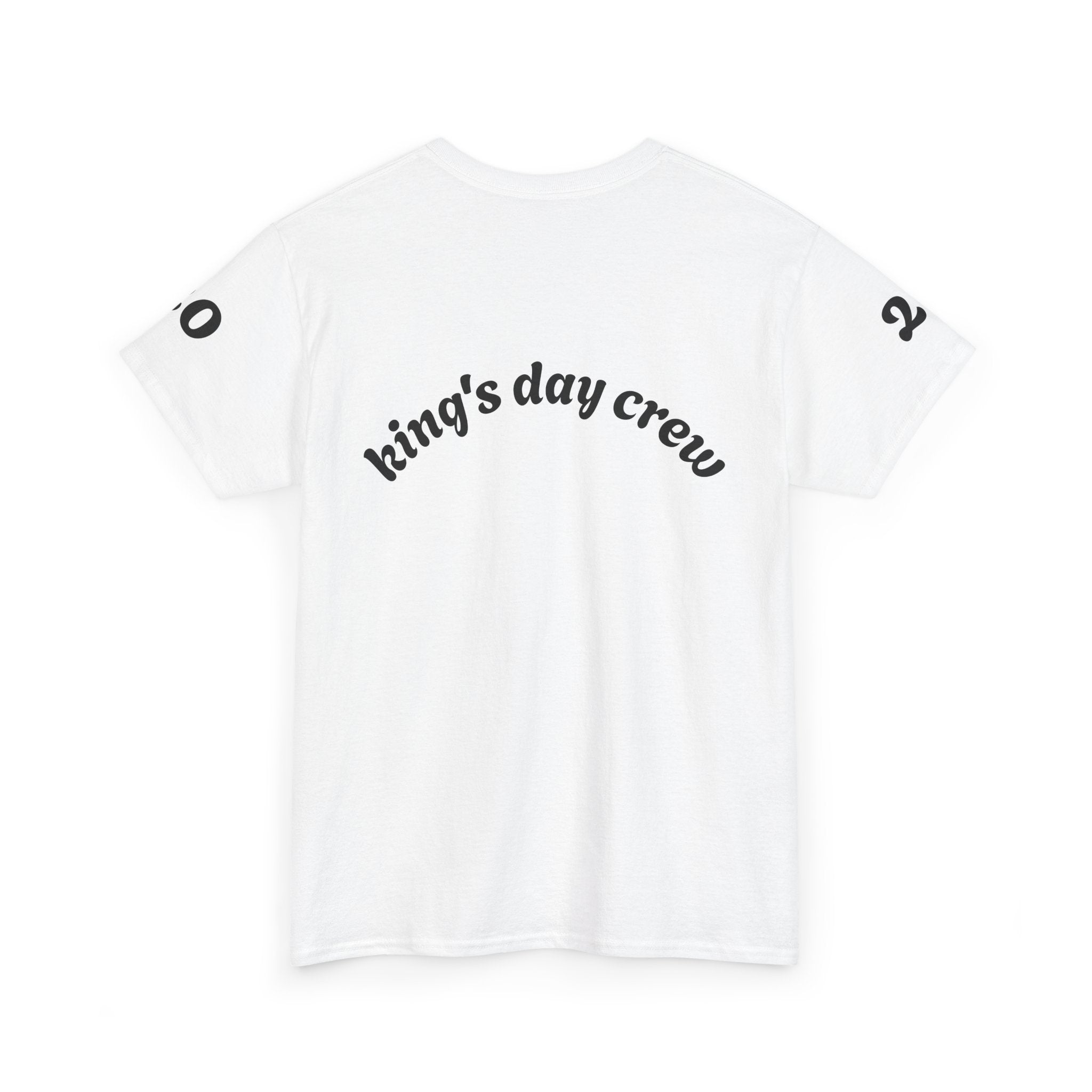 King's Day Lion T‑Shirt — "Born to Be Orange" Crew Tee