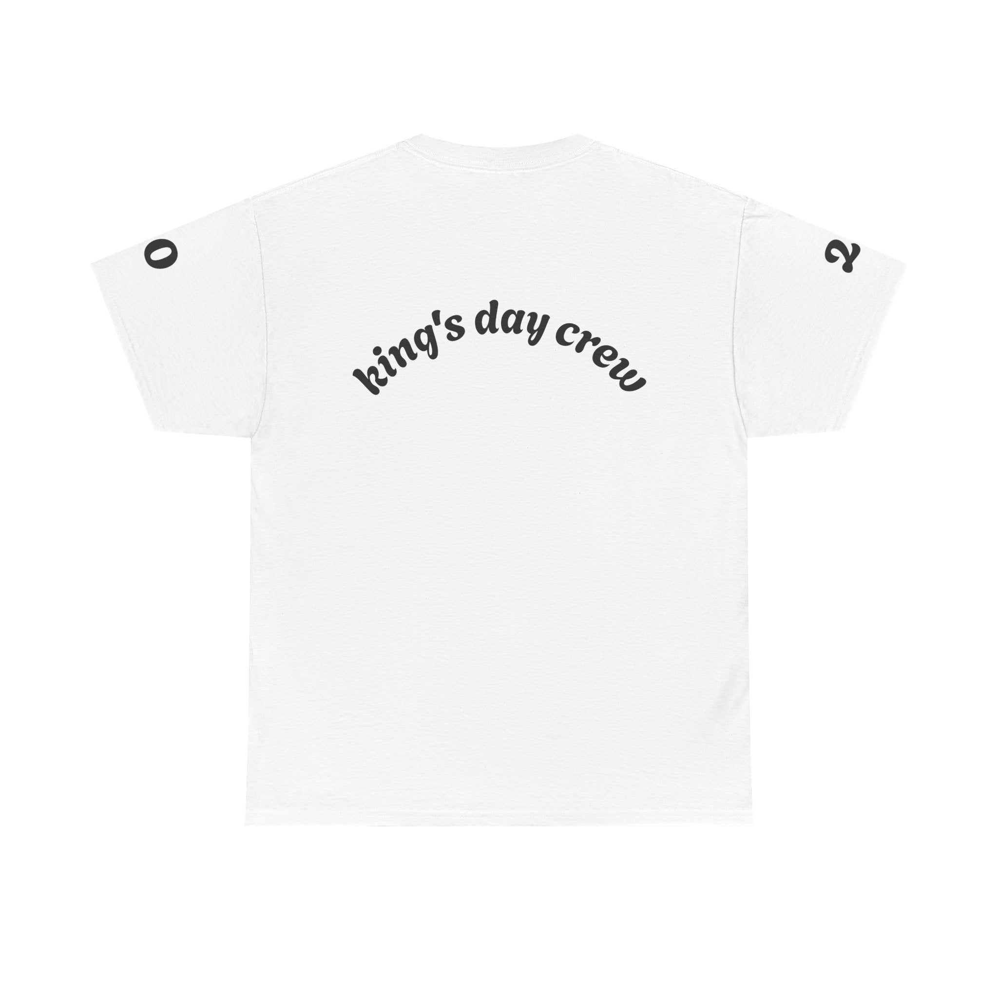 King's Day Lion T‑Shirt — "Born to Be Orange" Crew Tee