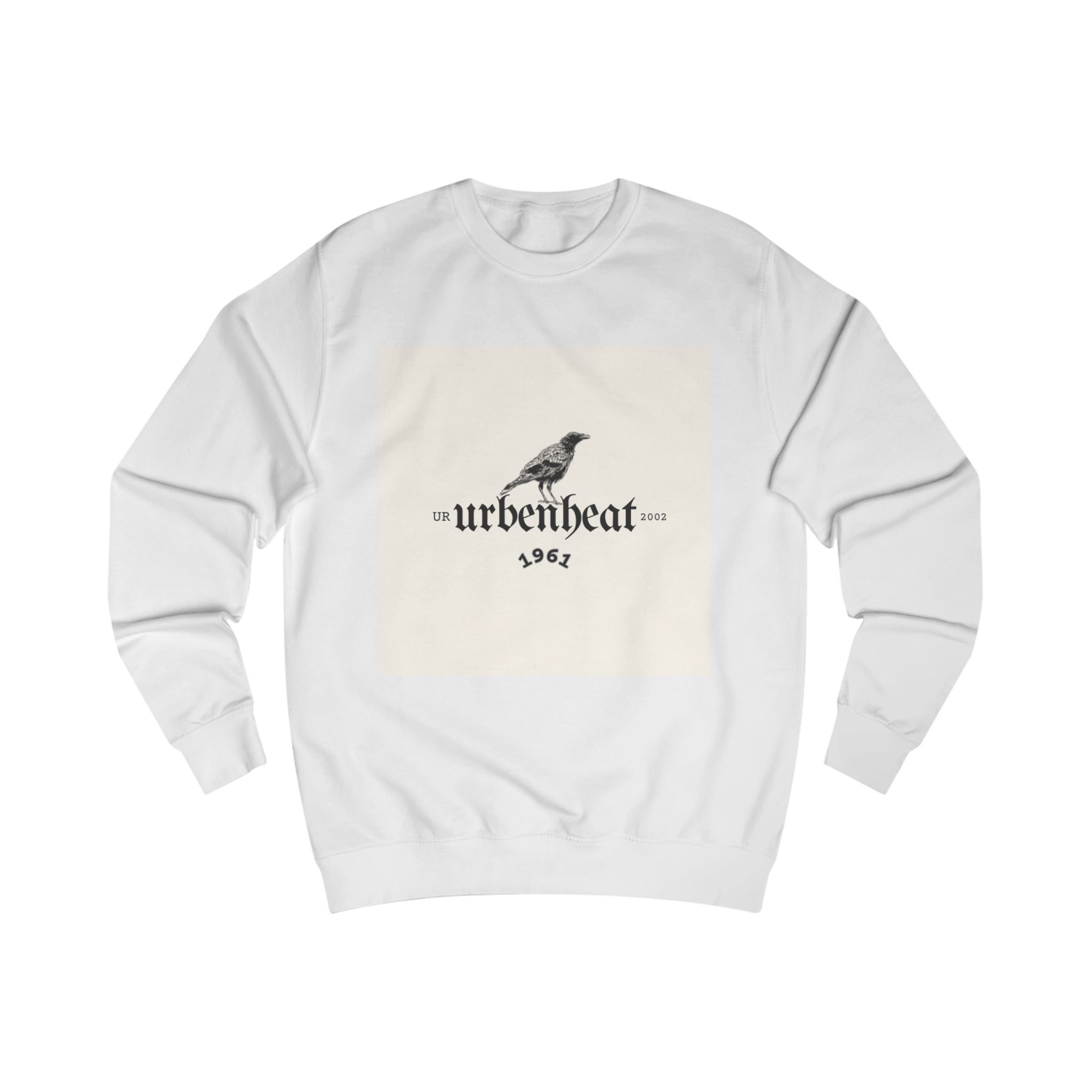 Urbanbeat 1962 Sweatshirt — Vintage Raven Graphic Crewneck