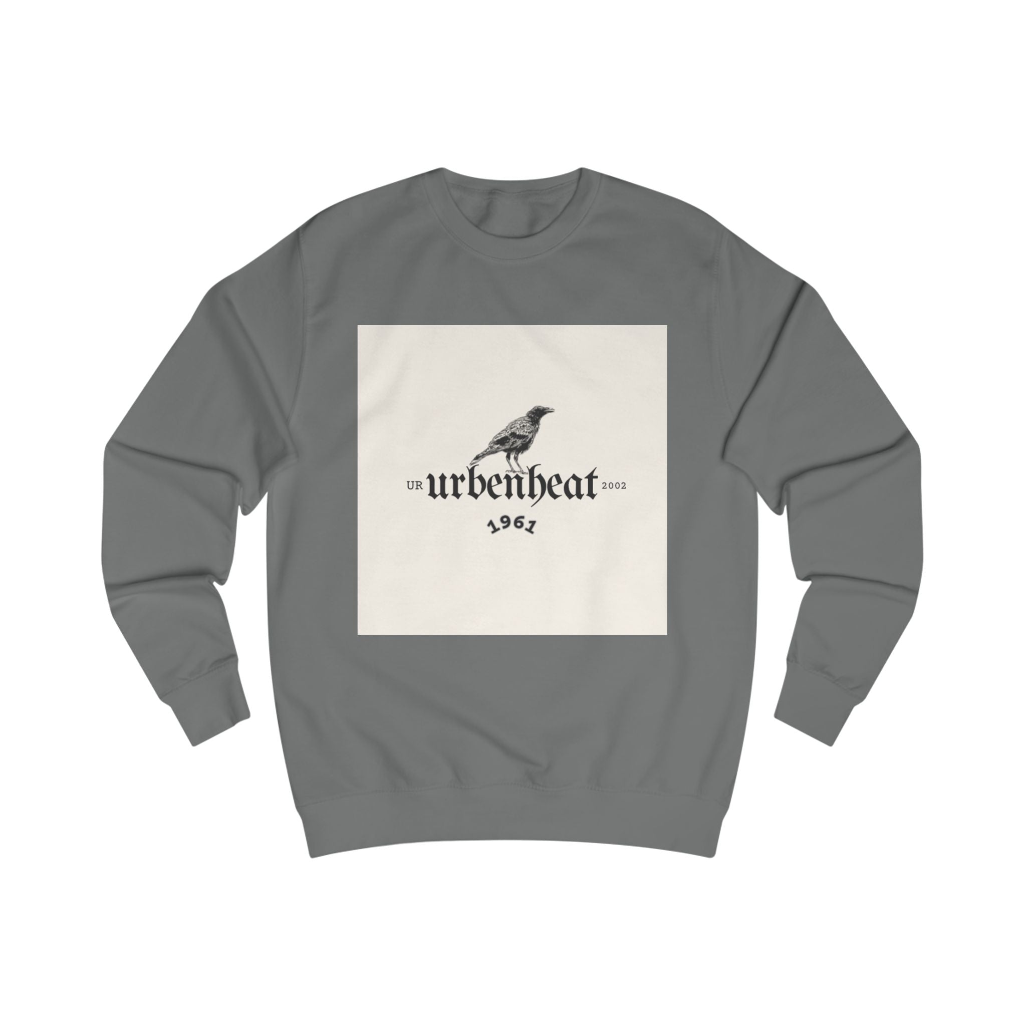 Urbanbeat 1962 Sweatshirt — Vintage Raven Graphic Crewneck