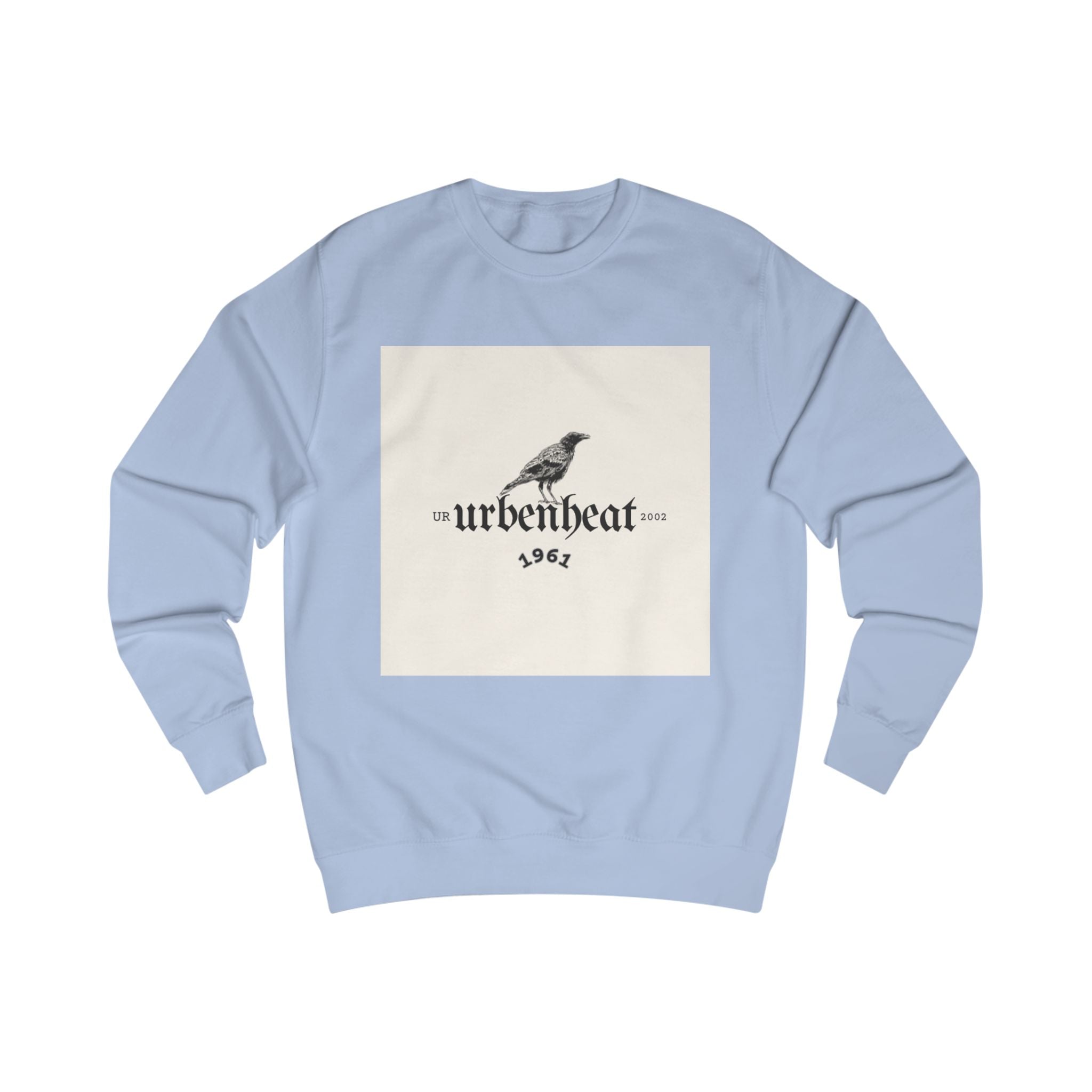 Urbanbeat 1962 Sweatshirt — Vintage Raven Graphic Crewneck
