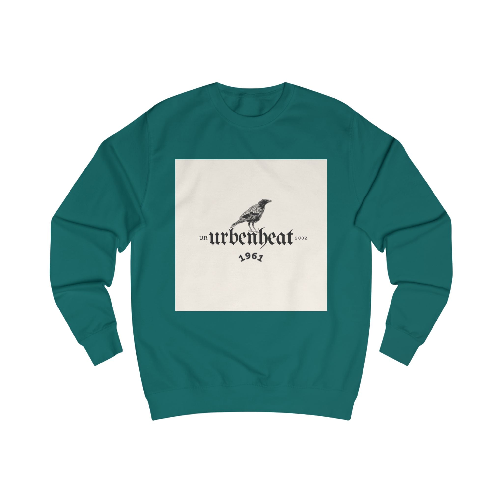 Urbanbeat 1962 Sweatshirt — Vintage Raven Graphic Crewneck